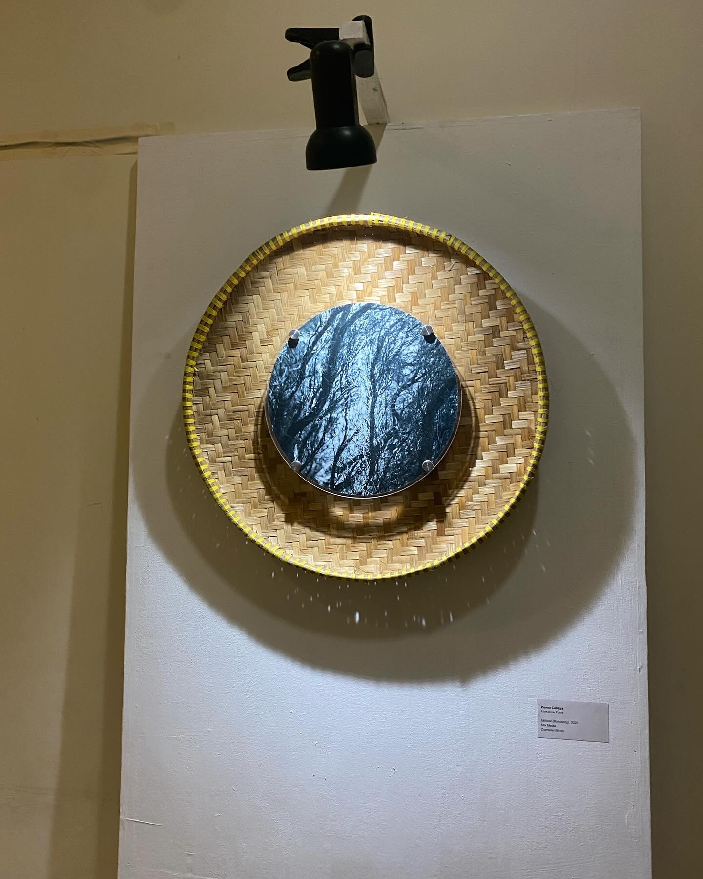 A print from the series anātman seen close up, ISI Yogyakarta
